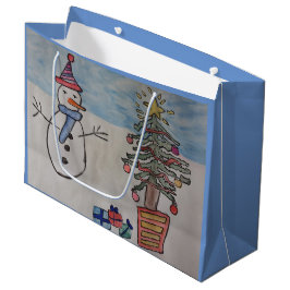 Snögubbe & Julgran Gift Bag