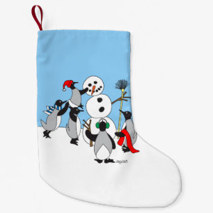 Snögubbe-julklapp Liten Julstrumpa