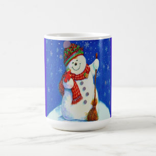 Snögubbe Kaffemugg