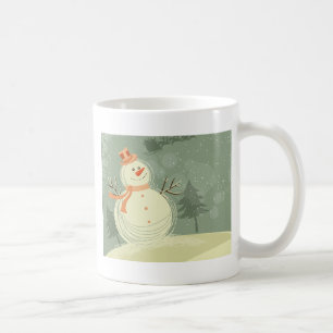 Snögubbe Kaffemugg
