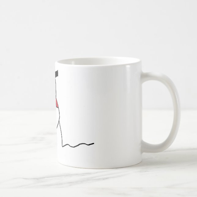 Snögubbe Kaffemugg (Höger)