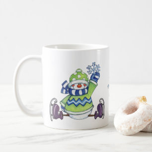 Snögubbe Kaffemugg