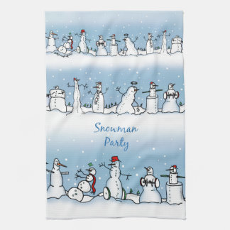 Snögubbe Kitchen Towel Kökshandduk