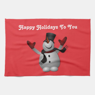 Snögubbe Kitchen Towel Kökshandduk