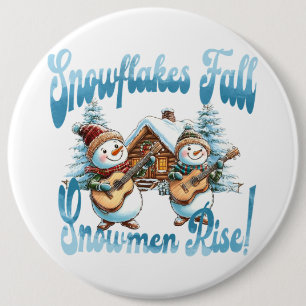 Snögubbe Knapp