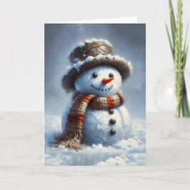 Snögubbe Kort