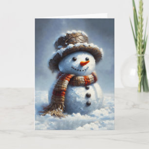Snögubbe Kort