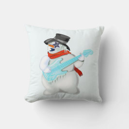 Snögubbe Kudde