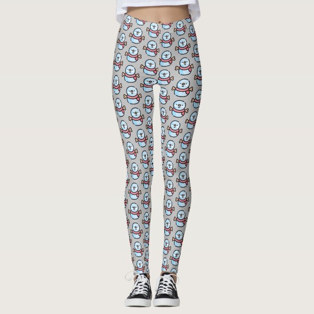 snögubbe leggings (Framsida)