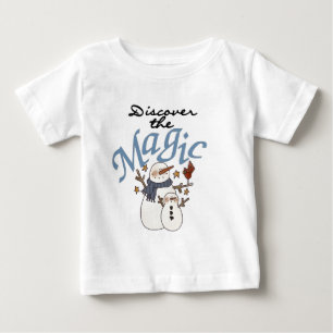 Snögubbe Magic jul Helgdag T-shirt
