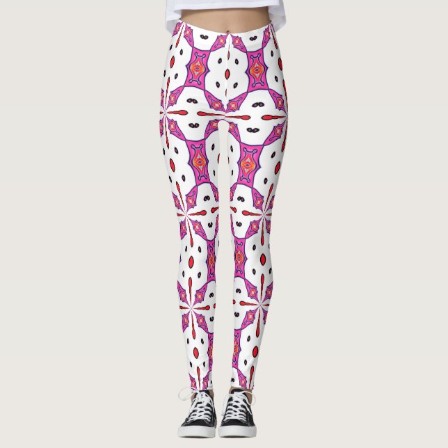 Snögubbe Mash Leggings (Framsida)