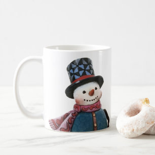 Snögubbe med Anpassningsbar Message Mugg