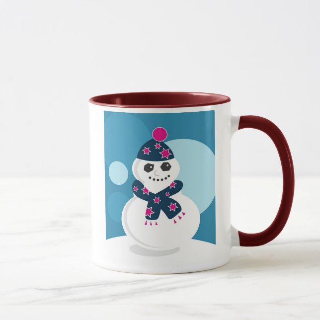 Snögubbe Mugg (Höger)