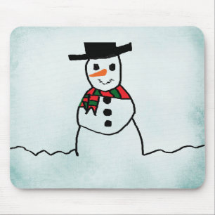 Snögubbe Musmatta