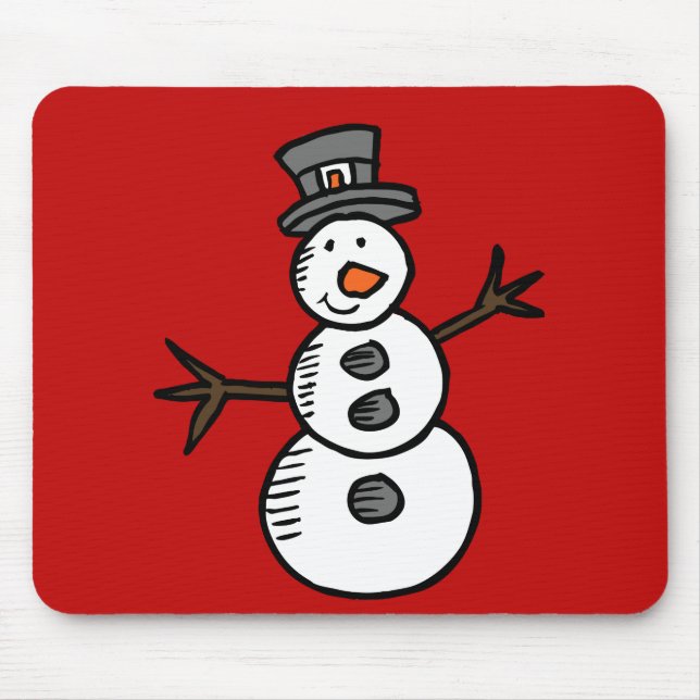 Snögubbe Musmatta (Framsidan)