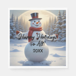 Snögubbe Napkins HAMbyWG Pappersservett