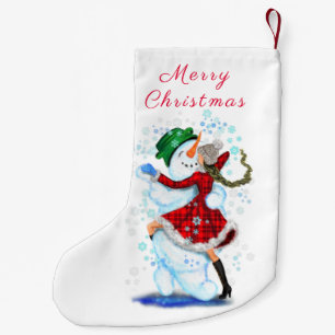 Snögubbe och Flickdansare - en fin julklapp Liten Julstrumpa