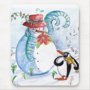 SNÖGUBBE OCH PENGUINS WINTER SERENADE MUSMATTA