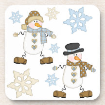 Snögubbe och Snowflake Helgdag