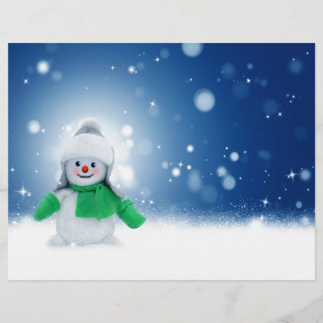 Snögubbe Önskemål (Framsida)