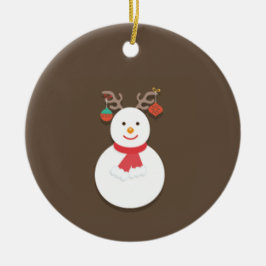 Snögubbe Ornament