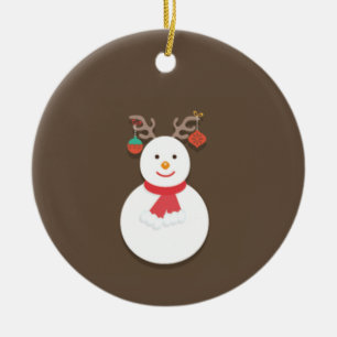Snögubbe Ornament