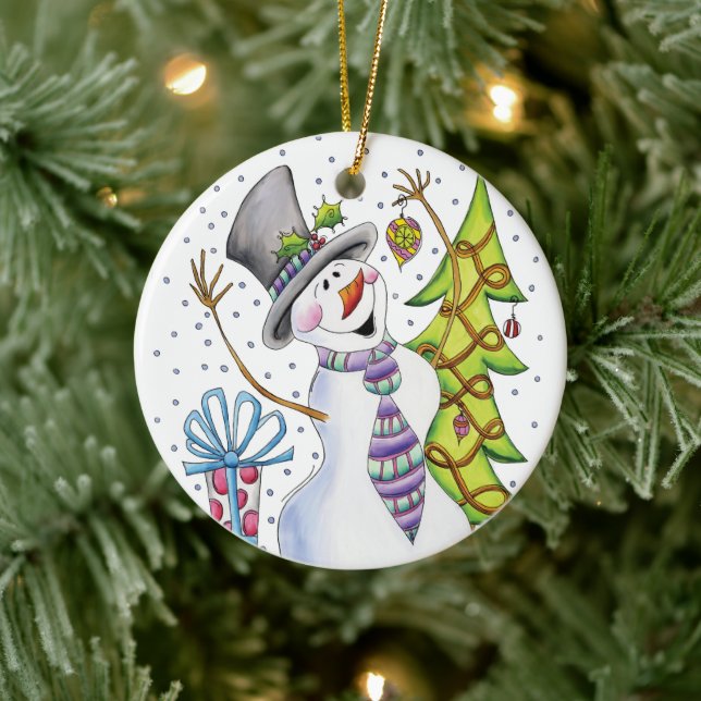 Snögubbe Ornament (Träd)