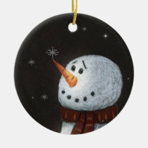 Snögubbe Ornament