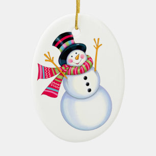 Snögubbe Ornament - SRF