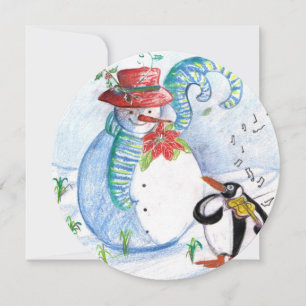 SNÖGUBBE, PENGUINS WINTER SERENADE JULFEST INBJUDNINGAR