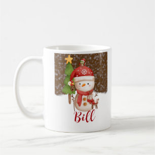 Snögubbe, Personligen  Kaffe Mugg