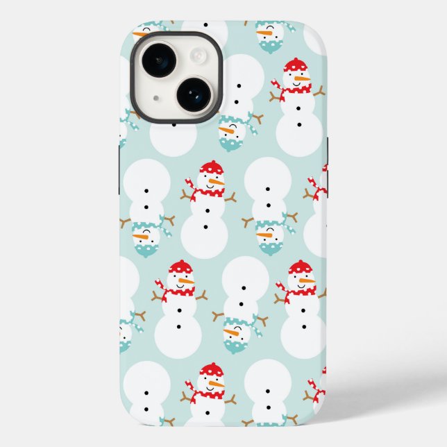 Snögubbe Phone Case (Baksida)