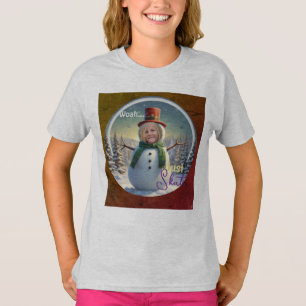 Snögubbe Photo T-Shirt HAMbyWG