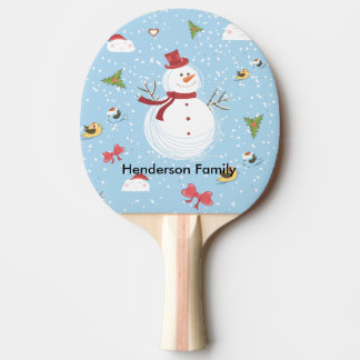 Snögubbe Pingisracket