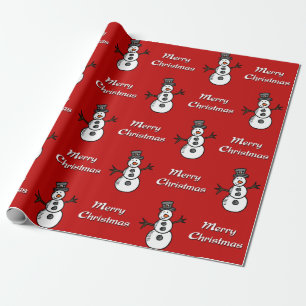 Snögubbe Presentpapper