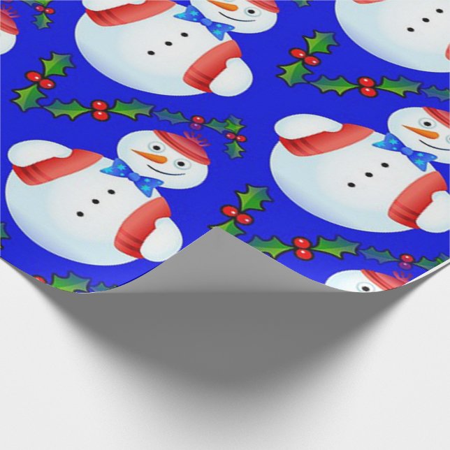 Snögubbe Presentpapper (Hörn)