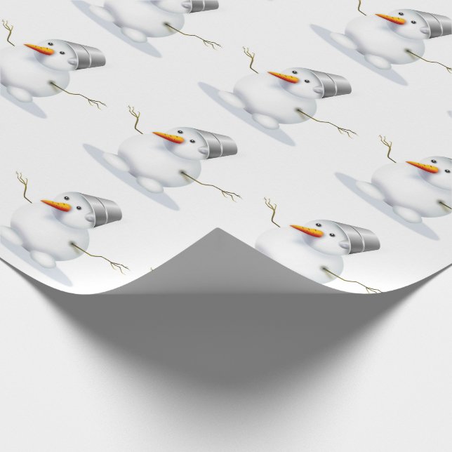 Snögubbe Presentpapper (Hörn)