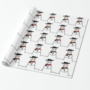 Snögubbe Presentpapper