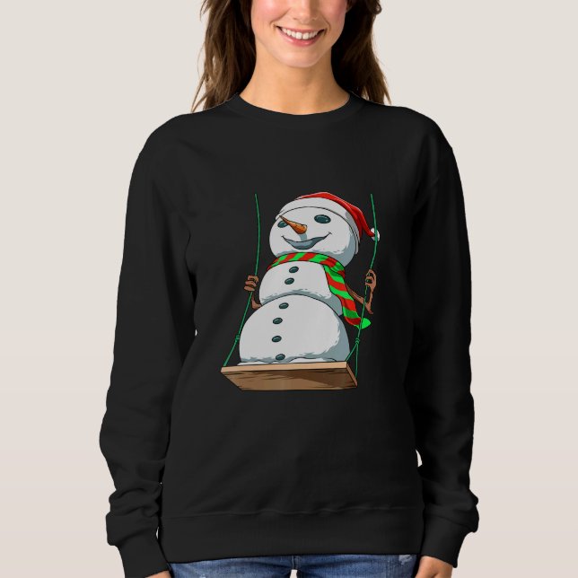 Snögubbe Rocking T Shirt (Framsida)