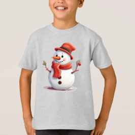 ⛄ Snögubbe Shirt for Boys T Shirt
