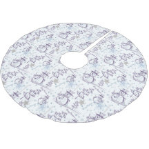 Snögubbe Sketch Julgran Skirt