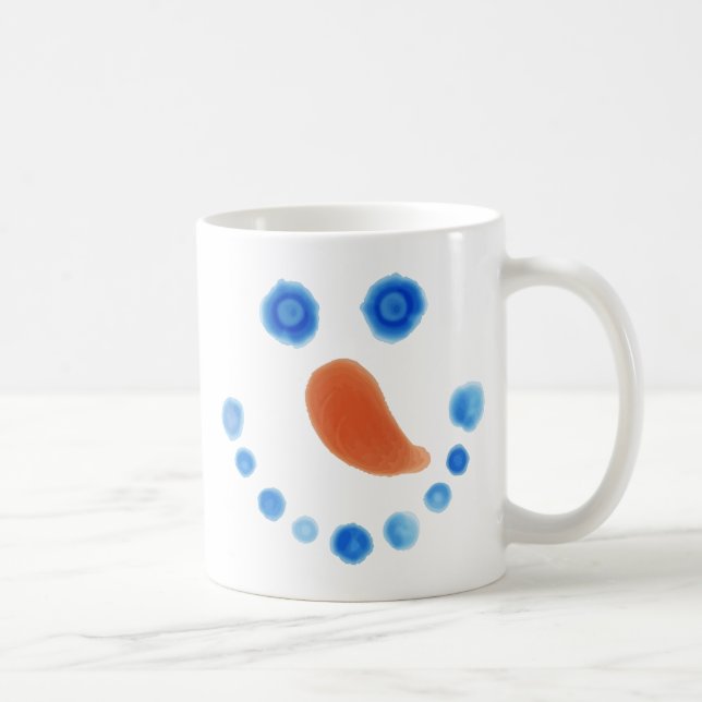 Snögubbe Smile Kaffemugg (Höger)