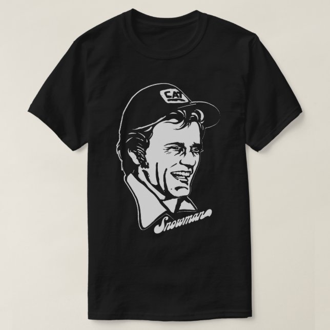 Snögubbe Smokey the Bandit T Shirt (Design framsida)