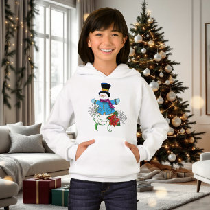 Snögubbe Snöflingor Poinsettia T Shirt