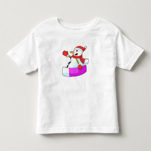 Snögubbe som snödränder med Sonowboard.PNG T Shirt