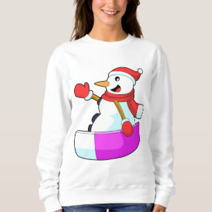 Snögubbe som snödränder med Sonowboard.PNG T Shirt