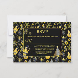 Snögubbe-stamgåvan i Guld, jul, Mönster OSA Kort