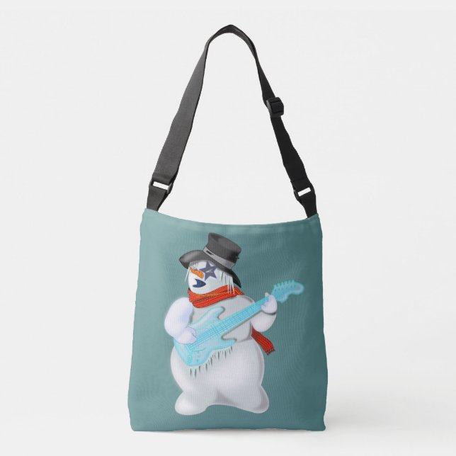 Snögubbe Sten Crossbody Bag Axelväska (Framsida)