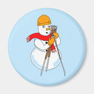 Snögubbe Surveyor Magnet