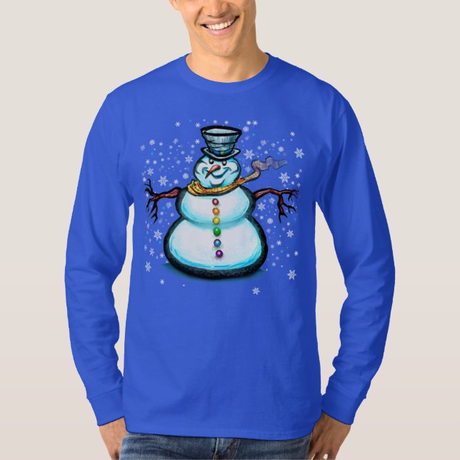 Snögubbe T Shirt (Framsida)